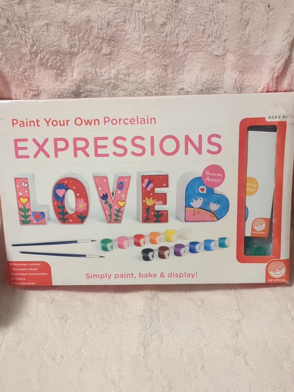 Expressions "LOVE" Paint Your Own Porcelain Kit